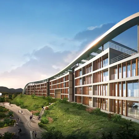 The Qube Resort Jeju Отели рядом с достопримечательностью «Водопад Вонан»