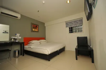 M Design Hotel @ Pandan Indah Deluxe Zimmer mit Kingsize-Bett