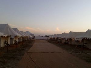 White Rann Camp Rann of Kutch