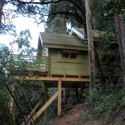 Les Cabanes Dans les Bois Hotel Exterior