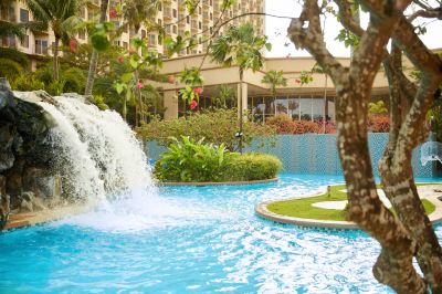 屋外プール デュシット ビーチリゾート グアムの写真