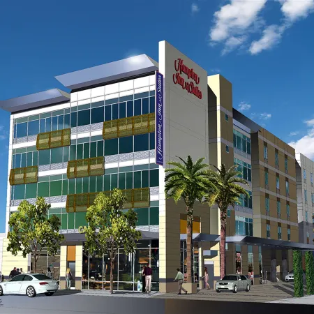 Hampton Inn & Suites Los Angeles/Hollywood Отели рядом с достопримечательностью «Улица Сансет-стрип»