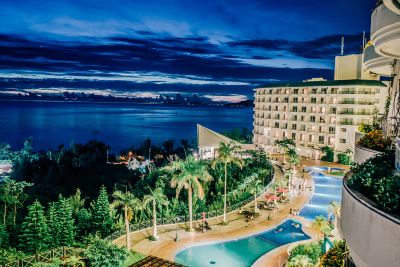 施設外観 沖縄 かりゆし ビーチリゾート オーシャンスパの写真