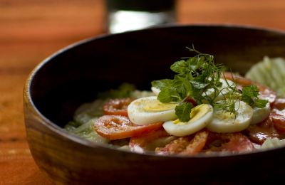 料理 メゾン スワンナプーム ホテルの写真