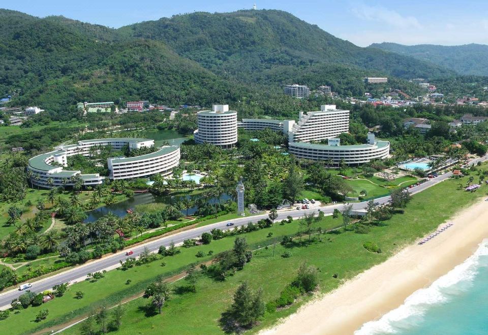 리조트 발코니 전망