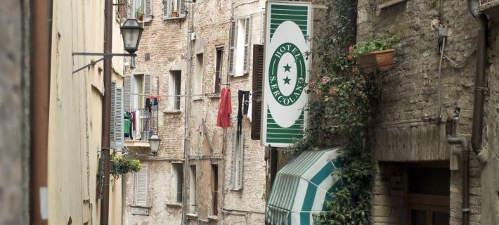 Hotel S. Ercolano Hoteles en Perusa