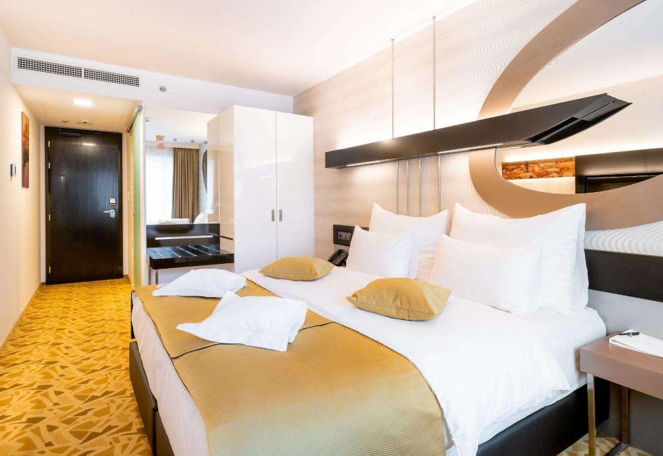 [그란디움 프라하의 현대적인 객실 인테리어 이미지]