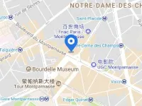 Hotel Terminus Montparnasse Hotel berhampiran Stesen Metro Vavin