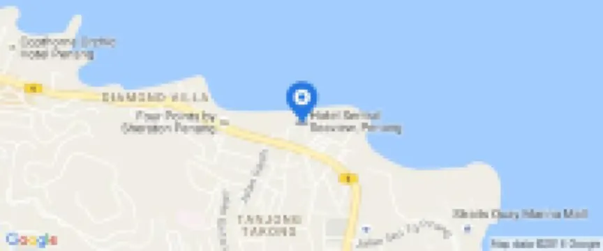 Hotel Sentral Seaview @ ​Beachfront タンジュンブンガのホテル