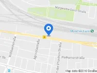 a&o München Laim Hotel dekat Stasiun Kereta Muenchen-Pasing