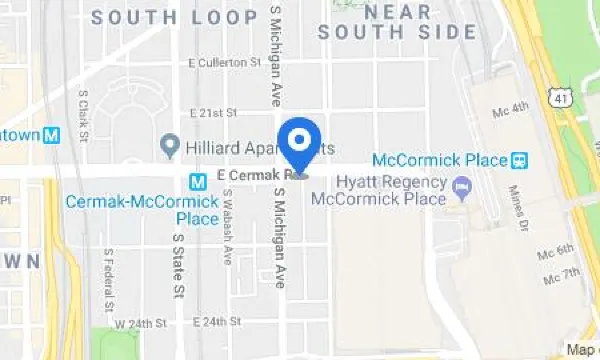 Hilton Garden Inn Chicago McCormick Place Отели рядом с достопримечательностью «Саут-Луп»