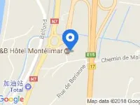 โรงแรม B&B Montélimar Nord โรงแรมในโดรม
