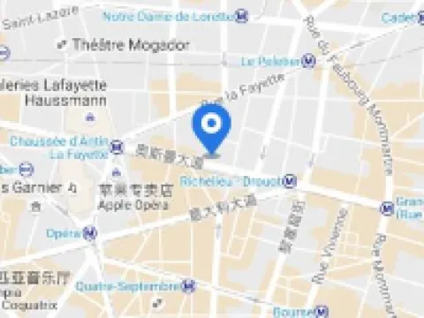 パリ・マリオット・オペラ・アンバサダーホテル パリのホテル