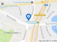 Ibis Berlin Messe Hotels near Halemweg underground station