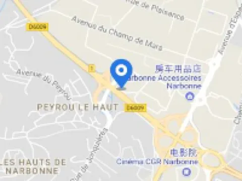 B&B โรงแรม Narbonne (1) โรงแรมในจังหวัดโอด