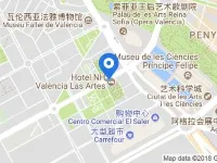 NH Valencia Las Ciencias Hotels near Gulliver