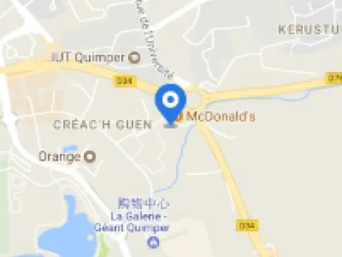 B&B Hotel Quimper Sud Bénodet Hotéis em Quimper