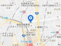 阪急國際飯店 中津附近的飯店