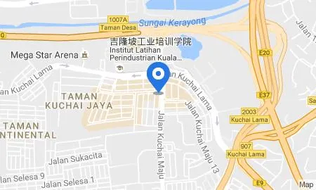 1 Orange Hotel Kuchai Lama Kuala Lumpur Отели рядом с достопримечательностью «Арена «Мега Стар»»