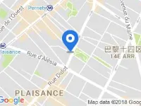 Hotel Moulin Vert Hotel di Paris