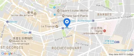 Le Regent Montmartre by Hiphophostels Отели рядом с достопримечательностью «Монмартр»