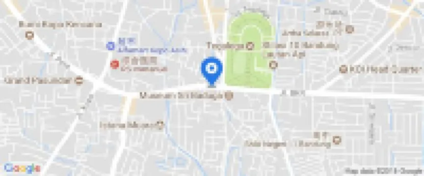 Peta Hostel Bandung