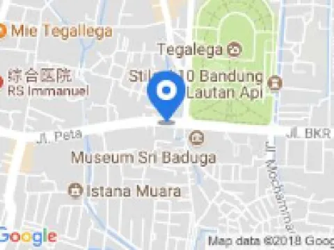 Peta Hostel Bandung Hotels in Bandung City
