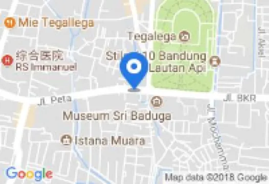 Peta Hostel Bandung