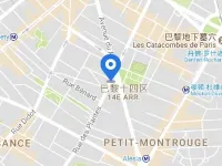 بيت الشباب إنجوي Hotels near الحي الرابع عشر - مونتبارناس - بورت دورليانز
