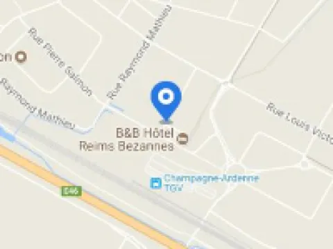B&Bホテル・レームス・ベザンヌ マルヌのホテル