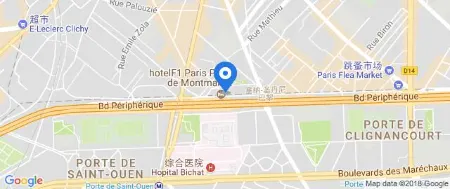 Hotelf1 Paris Saint Ouen Marché Aux Puces