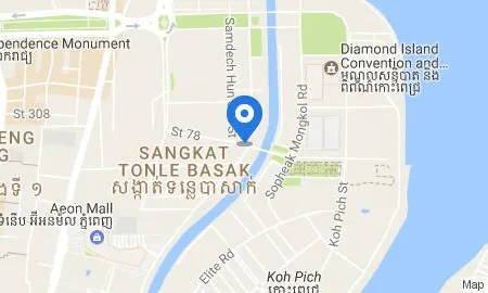 Ibis Budget Phnom Penh Riverside Отели рядом с достопримечательностью «Торговый центр Aeon»