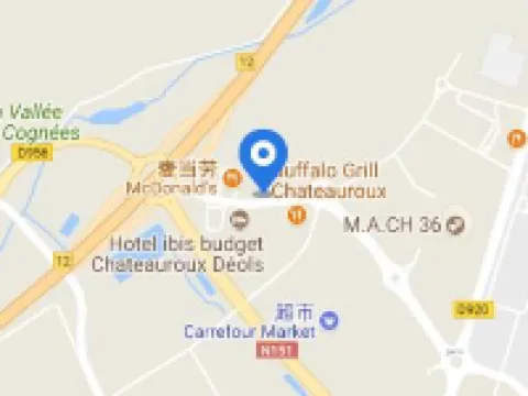 B&B Hotel Chateauroux Déols Hotels in Deols