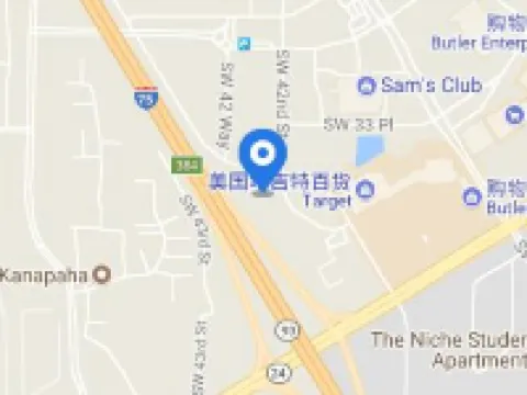 レッド ルーフ イン プラス + ゲインズビル ゲーンズビルのホテル