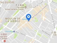 55 Hôtel Montparnasse Отели рядом с достопримечательностью «14-й округ: Монпарнас»