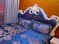长春W-KING时尚之王钻石公寓 - 蓝色妖姬270度豪华大床房