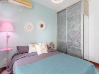 珠海路客精品民宿BG2090 - 粉色三室二厅套房
