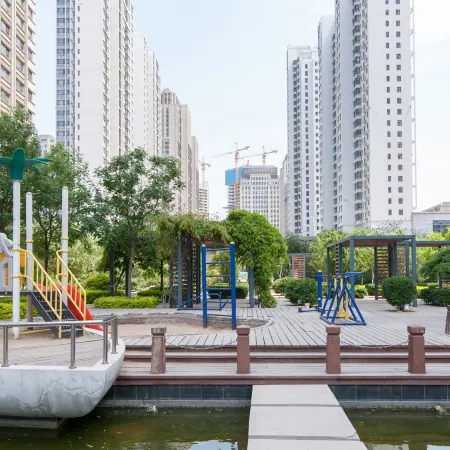 Tianjin Fu'an Apartment Hotel Отели рядом с достопримечательностью «Станция метро Gulou»