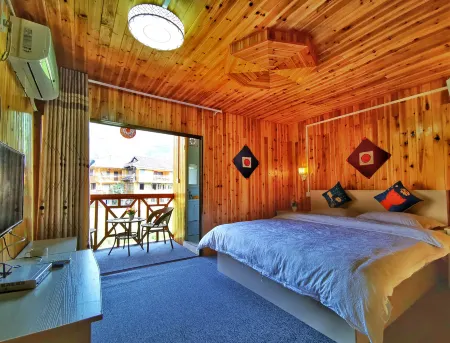 Longsheng Qijiantang Chinese Inn Отели рядом с достопримечательностью «Ping'an Zhuang Terraces»