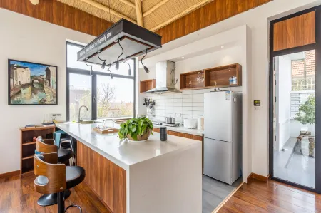 Qingdao Wushe Tangquan Seaview Holiday Courtyard Отели рядом с достопримечательностью «Laoshan Taiqing Palace»