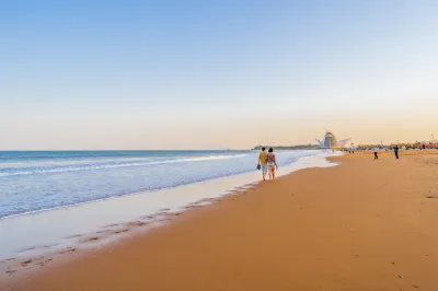 Qingdao Jinshatan Xinxin Scenic Apartment Hotels near Golden Beach