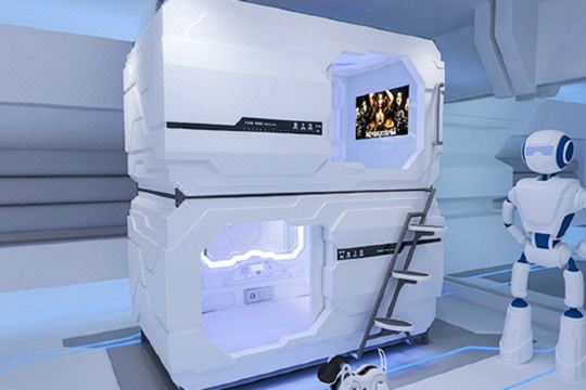 余姚筑梦者太空舱驿站预订价格,联系电话位置地址【携程酒店】