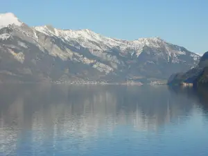 Waterfalls, Lake Thun, and Lake Brienz Private Tour from Interlaken