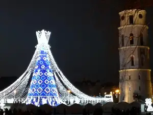 Most Beautiful Christmas Trees of Lithuania