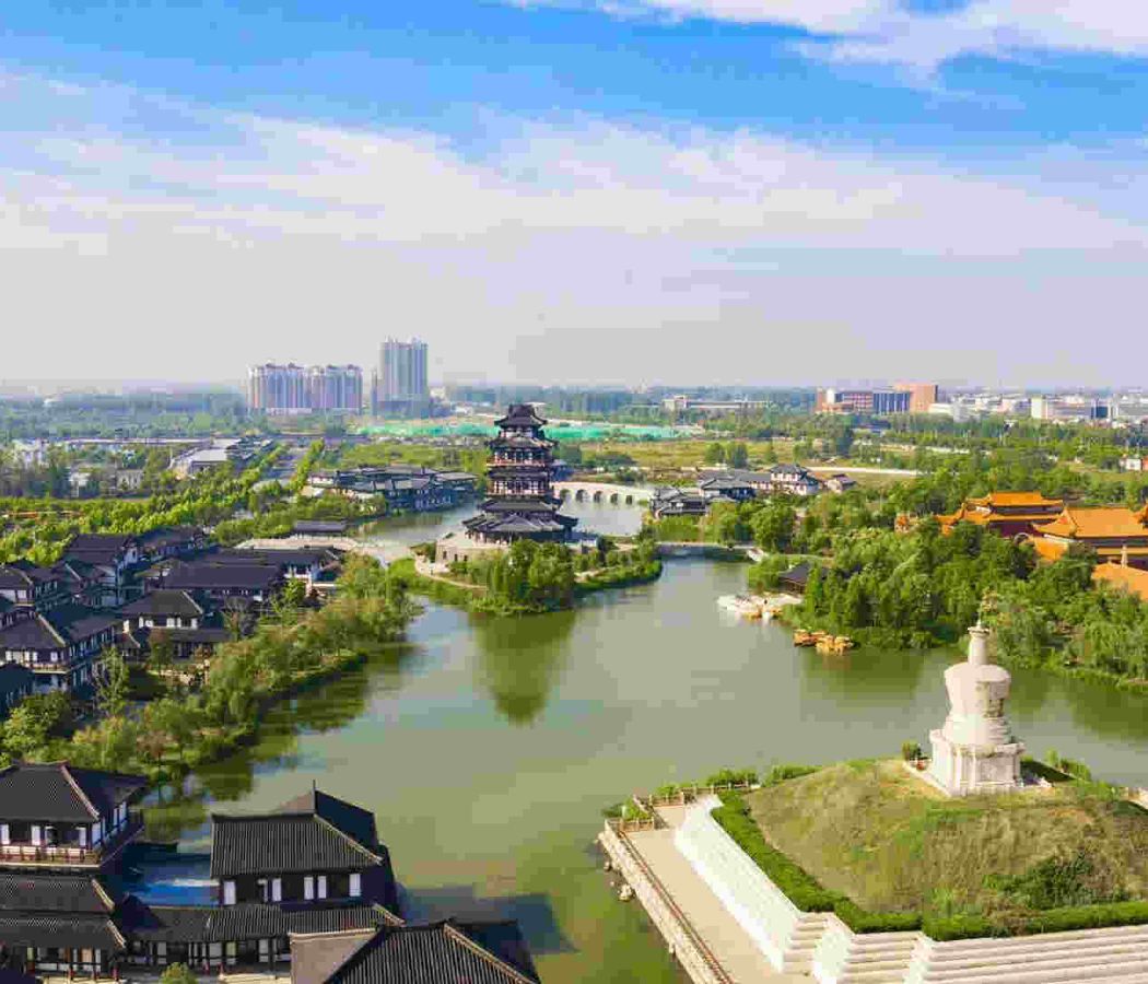 Suqian Downtown and Xiang Yu's Hometown