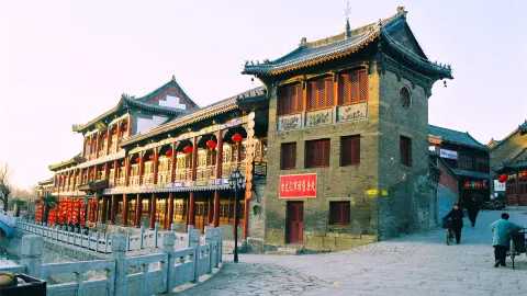 Zhoucun Ancient Town attraction in Zibo