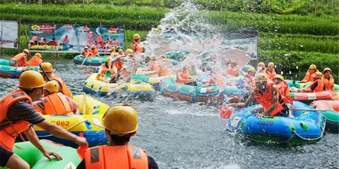桂林十二灘漂流