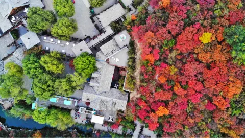 Jiuru Mountain Scenic Area attraction in Jinan