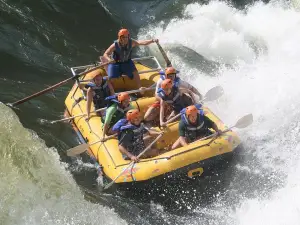 Full-Day White Water Rafting on the Zambezi River