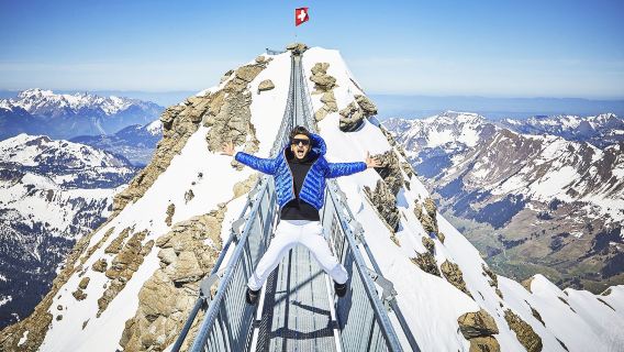 Swiss Glacier 3000+ one-day tour from Montreux|Optional cable car ticket included|Departure from multiple cities